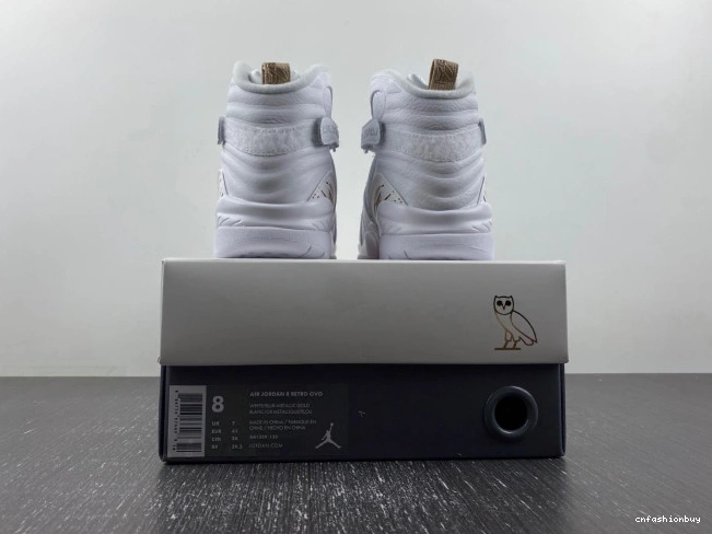 Jordan 8 White Retro AA1239-135 OVO 0815